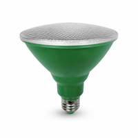Ampoule LED PAR38 6W E26 E27 B22 IP65 pour éclairage extérieur paysager rouge vert bleu jaune violet pour jardin et arbres