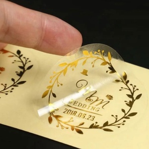 Etiqueta Adhesiva con Logotipo Personalizado, Impresión de Etiquetas Adhesivas de Vinilo Resistentes al Agua, Etiquetas Redondas de Papel, Etiquetas de Agradecimiento en Rollo, Etiquetas de Embalaje, Etiquetas Personalizadas - Product Image 3
