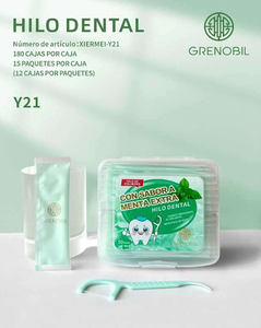 Hilo Dental Piz. X 180 Menta Extra 50 Unidades Dental Floss - Product Image 3