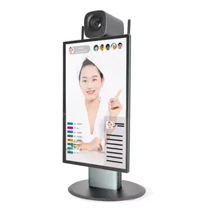 New Design 15.6 Inch Desktop All In One Live Broadcast Machine LCD Interact Touch Screen Video Tiktok Live Stream Machine