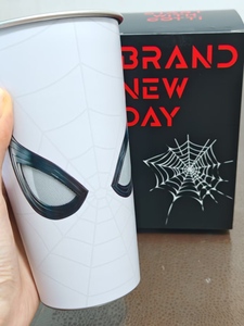 Bicchiere Termico in Acciaio Inossidabile Spider-Man che Cambia Colore, Tazza Reattiva al Freddo Fai-da-te, Regalo da Collezione - Spider-Man 4 The Day of New Dawn - Product Image 5