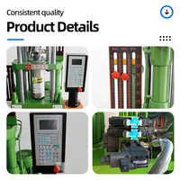 Máquina de Moldeo por Inyección PLC Vertical Tai Zhu TZ-200ST Versión Componente SR para Materiales de PVC/PET