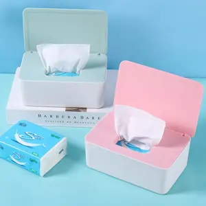 Caixa dispensadora toalhetes plásticos Armazenamento tecido acrílico caixa capa titular caixa tecido acrílico porta guardanapo acrílico