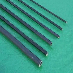 Tube en fibre de verre noir rond de 6 mm, 8 mm, 11 mm, tuyau en FRP - Product Image 2