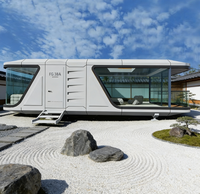 Capsule spatiale préfabriquée de conception moderne et luxueuse avec système intelligent, vente en gros d'usine