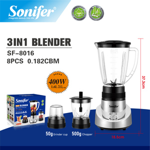 Sonifer SF-8016 Kitchen Appliances Detachable Plastic Cup Multi-function Grinder Meat 3 in 1 Food <strong>Chopper</strong> <strong>Blender</strong> - Product Image 3