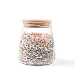 Areia para Gato Misturada Tudo-em-Um, Agregação Rápida, Flushable, 99% Livre de Poeira, Pérolas Desodorizantes Naturais, Ecológica e Biodegradável - Product Image 1