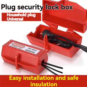 耐用断路器锁定安全塑料锁定装置防误操作隔离维护挂锁 - Product Image 3