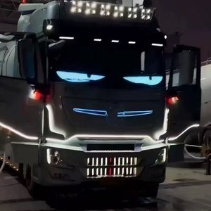 Panel de Pantalla LED Flexible RGB Programable Personalizado de 1m 2m con <span class=keywords><strong>Ojos</strong></span> de <span class=keywords><strong>Demonio</strong></span> y Luz Intermitente para Camiones, Autos, Todoterrenos y SUV - Product Image 2