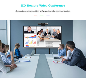 Ordinateur tout-en-un 55 pouces avec écran tactile, machine d'enseignement intelligente multimédia HD pour l'éducation, la vidéoconférence et la télévision - Product Image 4