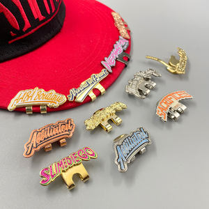 कस्टम गोल्फ बेसबॉल टोपी क्लिप श्रृंखला ब्रिम लोगो के साथ कस्टम गोल्फ बेसबॉल टोपी क्लिप के लिए धातु एन्मेल लैपल पिन - Product Image 6