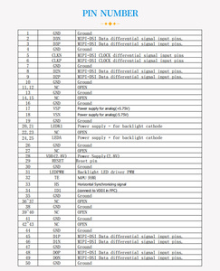 6 Inch MONO 1620*2560 LCD High Definition Display MIPI 6.08 Inch Monochrome 50PIN <b>3D</b> <b>Printer</b> Black and White Screen 6inch MONO 1 - Product Image 5