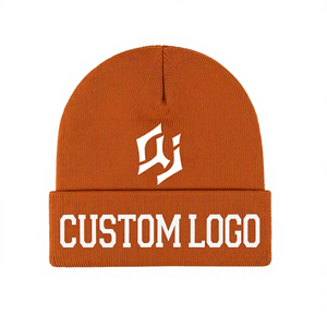 Gorro Personalizado OEM/ODM, Unisex, Tejido, Invierno, Sin Borde, Logotipo Bordado en 3D, MOQ Bajo, Transpirable/Impermeable, 100% Acrílico, Deportivo - Product Image 4