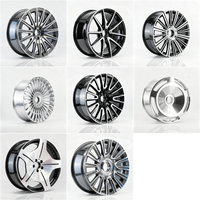 Velg Alloy Forged 18 19 Inch 5x112 untuk Mercedes Benz Audi VW Touareg Porsche Macan Mobil Penumpang SUV Modifikasi