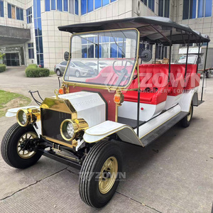 European Style Vintage Electric Classic Car Luxury Retro Sightseeing Vehicle for Resort & Wedding - Product Image 5