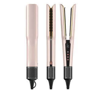 Plancha de Pelo de Cerámica Profesional para Salón, Venta al por Mayor de Fábrica, Doble Uso Húmedo/Seco, Calentamiento Rápido, Control de Temperatura con Pantalla LED para Uso Doméstico - Product Image 2