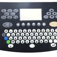 DB37726 alternativa en inglés de buena calidad teclado membrana (pantalla) para Dimono impresora de inyección de tinta