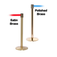Partition de ligne de Queue de barrière de ceinture en acier inoxydable en laiton poli Offre Spéciale