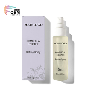 Vegan Skincare 80ml Glow Booster <strong>Moisturising</strong> Hydrating Toning Face Mist Kombucha Essence Soothing Setting <strong>Spray</strong> for Makeup - Product Image 1