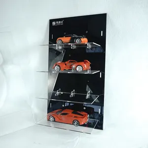 YAGELI 4-Shelf UV blocking Clear Acrylic display box for Model car for display only