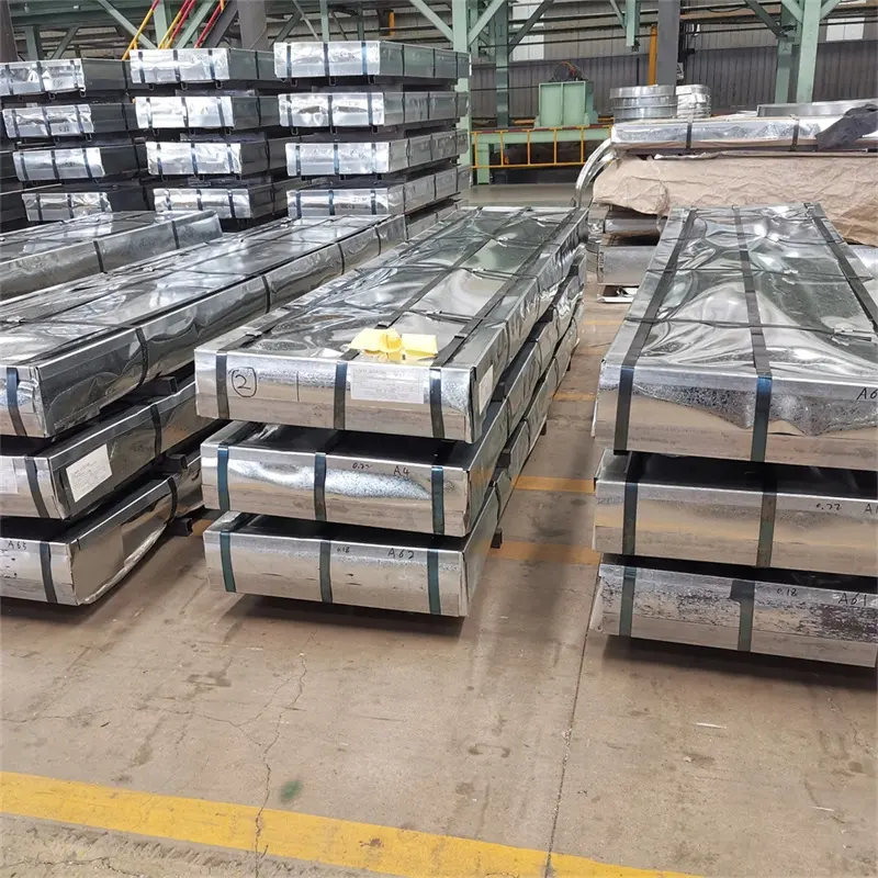 High Quality JIS G3302 DX51D DX52D DX53D Galvanized Roofing Sheet Galvanized Steel Sheet Corrugated Roofing Sheet