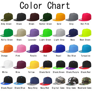 Cappello Snapback Hip Hop Falari - Visiera Piatta, Tinta Unita, Regolabile, 5 Pannelli - Product Image 3