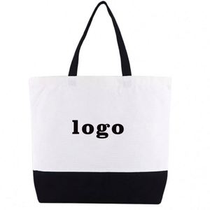 Sac fourre-tout en toile de coton réutilisable imprimé sur mesure, sac de voyage, sac de pique-nique, sac cadeau en toile de coton - Product Image 1