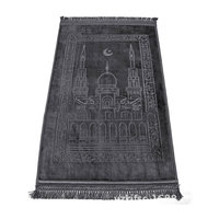 Großhandel Polyester Muslimischer Dicker Gebetsteppich Individuell Kinder Gebetsmatte Bestseller Waschbar und Gepolstert für Zuhause und Reisen