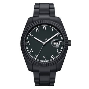 นาฬิกาข้อมือผู้ชายสุดหรู ตัวเลขแบบอารบิก โพลีคาร์บอเนต กันน้ำ แสดงวันที่ นาฬิกาควอตซ์ แบรนด์นาฬิกาธุรกิจสำหรับผู้ชาย - Product Image 5