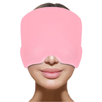 Casquette de thérapie par le froid pour soulager les maux de tête et les migraines chez l'homme – Masque de gel glacé pour le soulagement des migraines – Chapeau rafraîchissant en gel pour soulager la douleur – Offre spéciale