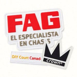 Custom Fabric Embroidered Patch Badges Sew on Embroidery Patches Clothing Leather Patch - Product Image 6