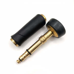 केडी उच्च दबाव 3/4 "पीतल समायोज्य स्प्रे नोजल भारी शुल्क स्प्रेयर/स्प्रिंकलर गन ब्लैक गार्डन कार फार्म और लॉन पानी के लिए - Product Image 2