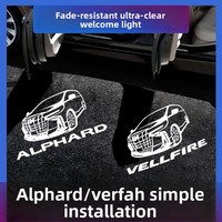 Projecteur de lumière de bienvenue pour Alphard/Vellfire Série 30, éclairage de porte, modification et décoration