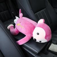 Boîte à mouchoirs de dessins animés, boîte à mouchoirs créative avec longues bras et jambes en peluche, singe violet doux, serviette en papier, boîte de mouchoirs en peluche personnalisée