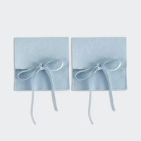 Pochettes en velours pour bijoux, sacs cadeaux de mariage écologiques et recyclables, modèle crème OPP, couleur personnalisée, sac cadeau de mariage