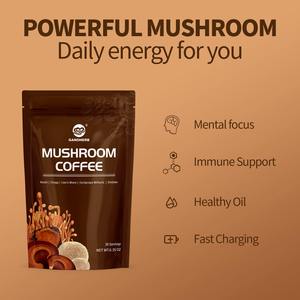 <span class=keywords><strong>Café</strong></span> Orgánico Funcional con Extracto de Reishi, Bebida Natural para Energía e Inmunidad, Sin Aditivos, Paquete de Viaje (15 Sobres) - Product Image 4