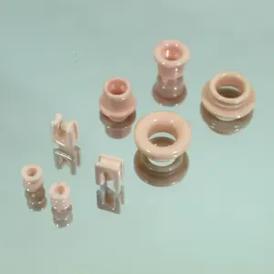 ceramic alumina tube rod repair textile ceramic through the line porcelain ring wire machine aurora rod