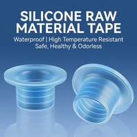 Matériau brut sans silicone avec joint d'étanchéité pour robinet, vanne triangulaire à interface 4 points, accessoires d'étanchéité anti-fuite