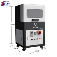 Machine de meulage et de polissage REFOX AP34 AP38 pour iPhone, téléphone portable, montre, écran LCD, élimination des rayures, remise à neuf