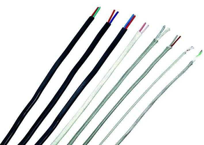 QUARKZMAN AWG 24 thermokoppelkabel type K 2 x 0,5 gevlochten met PTFE-isolatie tot 260 °C/500 °F 33 Ft voor thermokoppelsonde temperatuursensor