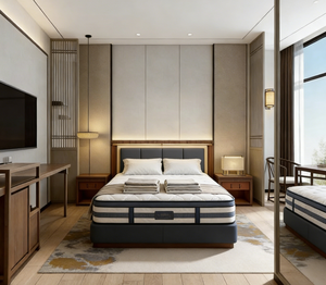 Juego de Muebles de Dormitorio Personalizados Modernos de Madera para <span class=keywords><strong>Hotel</strong></span> Fairfield Inn by <span class=keywords><strong>Marriott</strong></span>, Muebles de Panel de Madera para Apartamentos y Resorts - Product Image 3