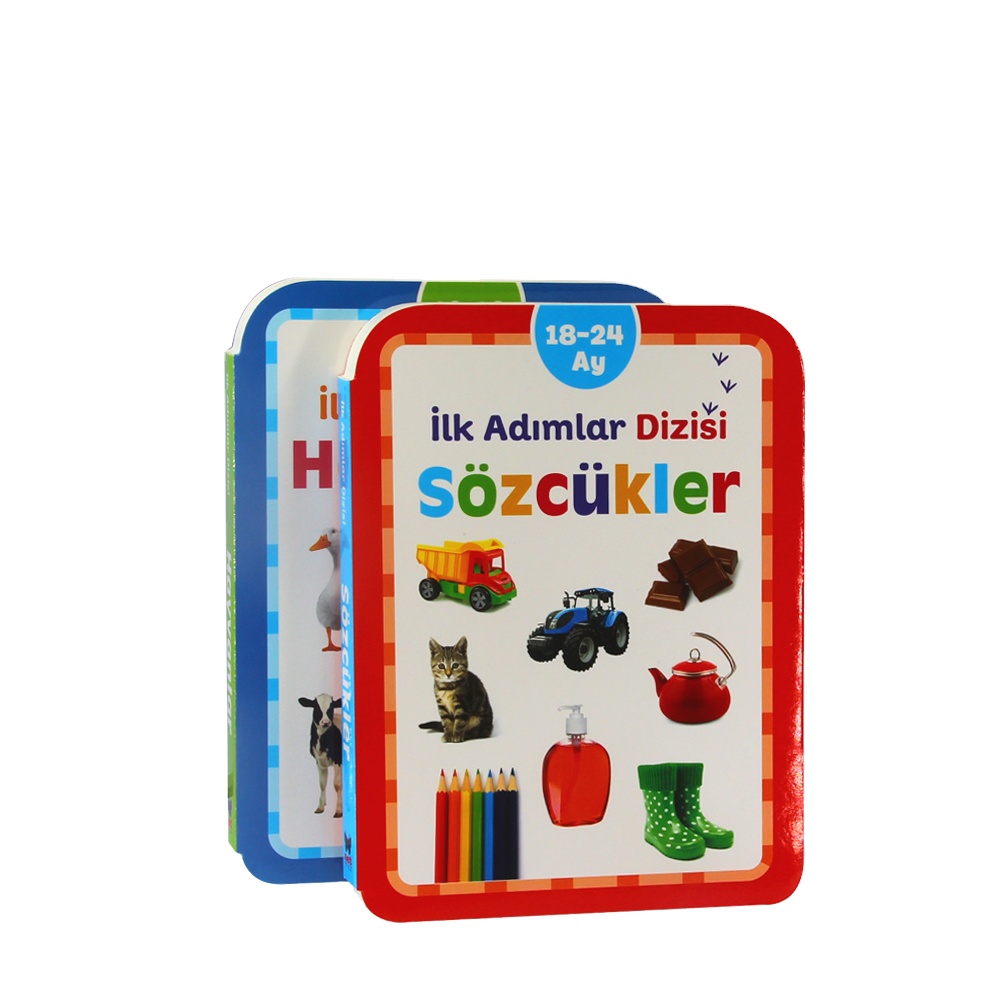 Детская книга для раннего обучения, Высококачественная печатная доска, книга для ребенка 12-18 месяцев