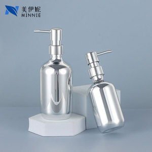 ขวดปั๊มสบู่เหลวมินนี่ 300 มล. 500 มล. สีทอง สีเงิน สีโรสโกลด์ สำหรับห้องน้ำ ดูแลผิวประจำวัน - Product Image 4