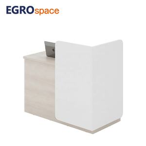 ERGOspace fabbrica all'ingrosso bianco Hotel contatore prezzo materiale moderno ufficio Reception - Product Image 5