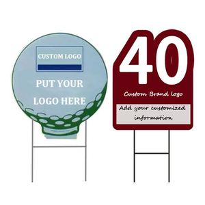 Wholesale Custom Made Shape PP Material <b>Plastic</b> Sign Board Hollow <b>Sheet</b> Yard Signs Board Yard Signs Customized Shape - Product Image 1