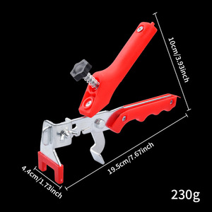 Outil de nivellement de carreaux, pince à pousser, lame en acier de 4,4 cm, poignée ergonomique pour la fixation des carreaux de sol et de mur - Product Image 5