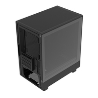 ALSEYE Computer Case RAMS 2.0(Black) M-ATX Black Color PC Case with Fan Speed