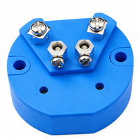 K Type Thermocouple Temperature Transmitter Module 4-20mA Output DC24V 0.2% FS Resin Head Mount IP65 USB Industrial High Temp