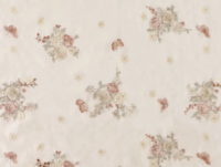 Tissu brodé 100% polyester, mat, soyeux, résistant aux plis, pour abaya, hijab, robe du Qatar, robe de soirée