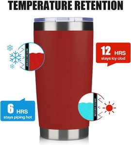 Venta al por mayor: Vasos térmicos de acero inoxidable de 20oz y 30oz con logotipo personalizado, tapa deslizante, para <span class=keywords><strong>café</strong></span> y agua fría/caliente, tazas a granel para cerveza. - Product Image 5